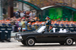 Victory Day parade in Yekaterinburg, Russia