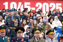 Victory Day parade in Kazan, Russia