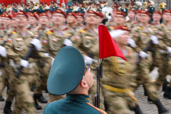 Victory Day parade in Yekaterinburg, Russia
