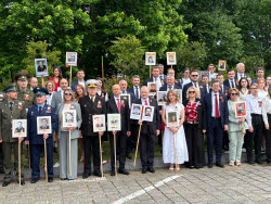 Immortal Regiment event in Washington, USA