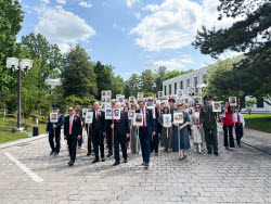 Immortal Regiment event in Washington, USA