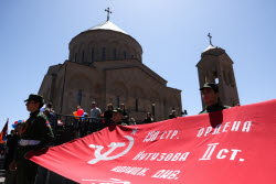 Immortal Regiment event in Yerevan, Armenia