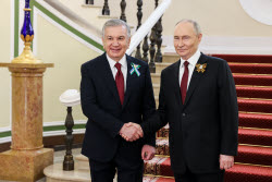 Встреча президента РФ Путина и лидеров иностранных государств