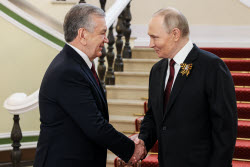 Встреча президента РФ Путина и лидеров иностранных государств
