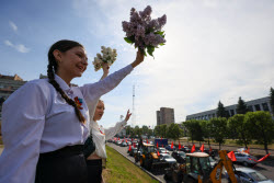 Празднование Дня Победы в Луганске