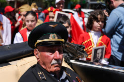 Immortal Regiment event in Yerevan, Armenia