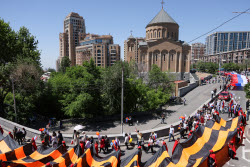 Immortal Regiment event in Yerevan, Armenia