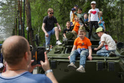 Празднование Дня Победы в Новосибирске