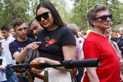 Празднование Дня Победы в Новосибирске