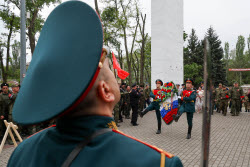 Празднование Дня Победы в Мелитополе