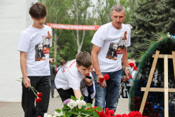 Празднование Дня Победы в Мелитополе