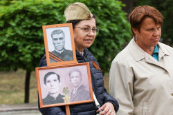 Празднование Дня Победы в Мелитополе