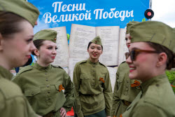 Празднование Дня Победы в Новосибирске