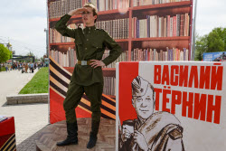 Празднование Дня Победы в Новосибирске