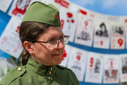 Празднование Дня Победы в Новосибирске