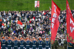 Victory Day parade in Kazan, Russia