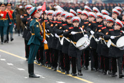 Victory Day parade in Kazan, Russia