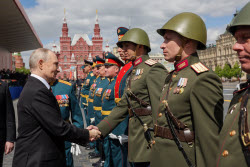 Victory Day parade in Moscow