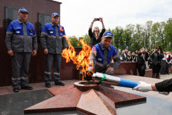 Празднование Дня Победы в Белгороде