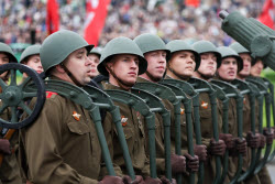 Victory Day parade in Kazan, Russia