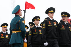 Victory Day parade in Kazan, Russia