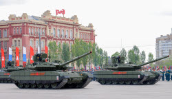 Victory Day parade in Rostov-on-Don, Russia