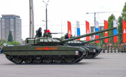 Victory Day parade in Rostov-on-Don, Russia