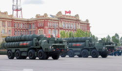 Victory Day parade in Rostov-on-Don, Russia