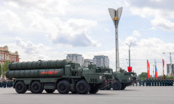 Victory Day parade in Rostov-on-Don, Russia