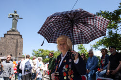 Immortal Regiment event in Yerevan, Armenia