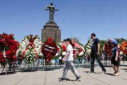 Immortal Regiment event in Yerevan, Armenia
