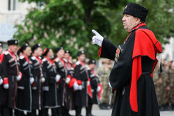 Victory Day parade in Novorossiysk, Russia