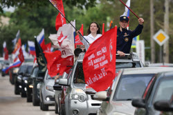 Празднование Дня Победы в Херсонской области