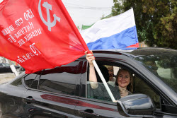 Празднование Дня Победы в Херсонской области