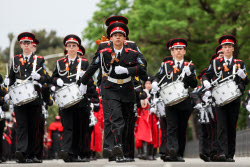Victory Day parade in Novorossiysk, Russia