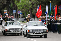 Victory Day parade in Novorossiysk, Russia