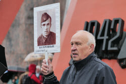 Immortal Regiment event in Chisinau, Moldova