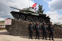 Празднование Дня Победы в Луганске