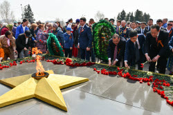 Празднование Дня Победы в Чите