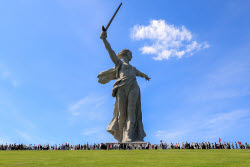 Празднование Дня Победы в Волгограде
