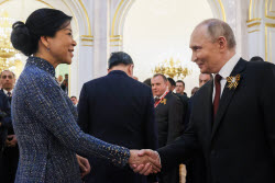Moscow Kremlin reception for heads of foreign delegations