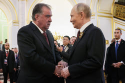 Moscow Kremlin reception for heads of foreign delegations