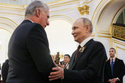 Moscow Kremlin reception for heads of foreign delegations