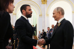 Moscow Kremlin reception for heads of foreign delegations