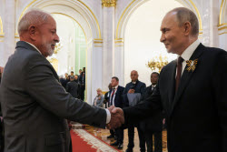 Moscow Kremlin reception for heads of foreign delegations