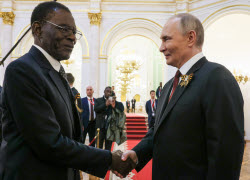 Moscow Kremlin reception for heads of foreign delegations