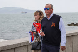 Празднование Дня Победы в Новороссийске