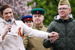 Празднование Дня Победы в Москве