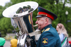 Празднование Дня Победы в Москве