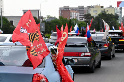 Празднование Дня Победы в Краснодаре
